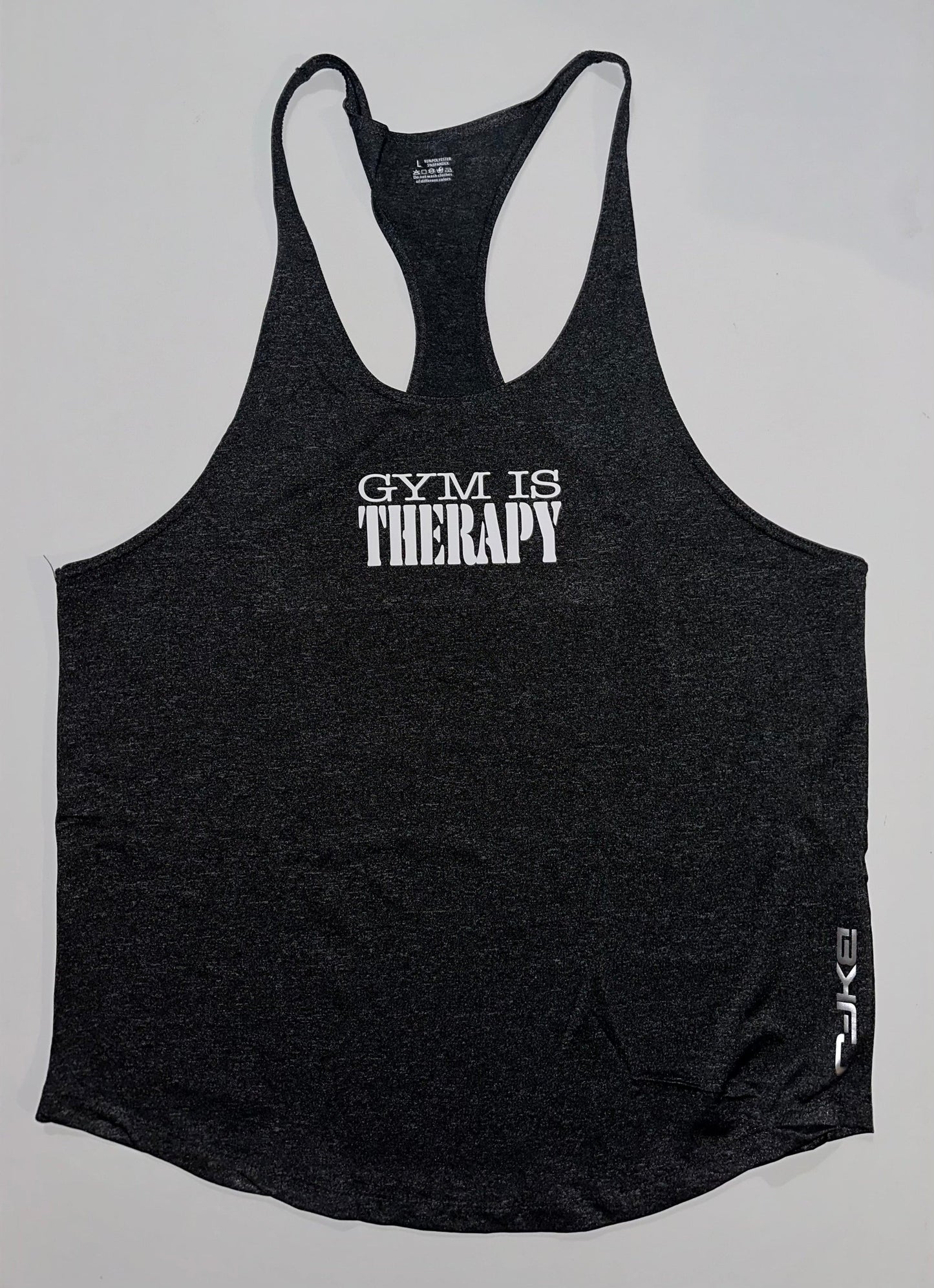 Gym Is Therapy Stringer Tank