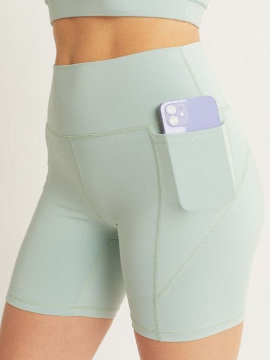 Biker Shorts w/Pockets