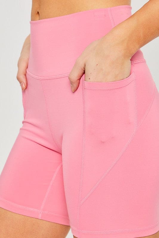 Biker Shorts w/Pockets