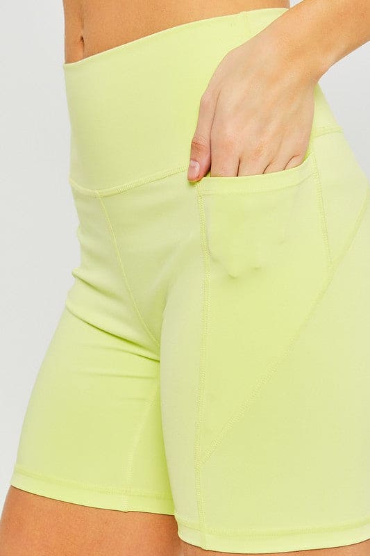 Biker Shorts w/Pockets