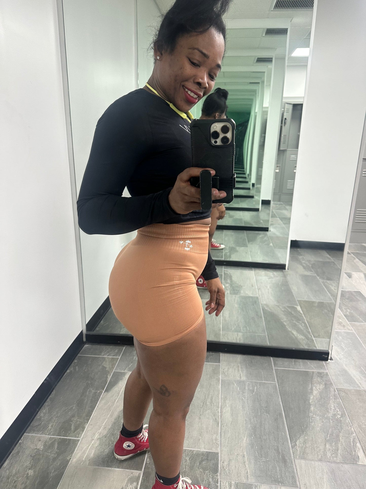 Highwaist Ribbed Shorts