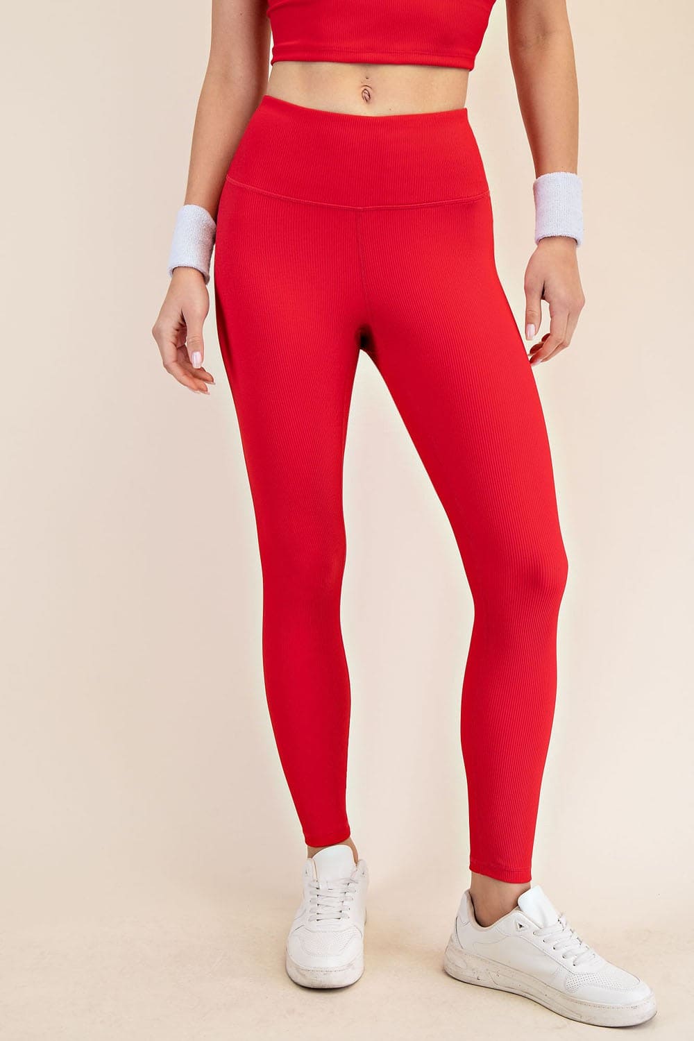 Butter Soft Ribbed Nylon Leggings