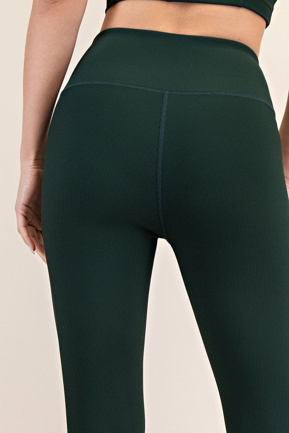 Butter Soft Ribbed Nylon Leggings
