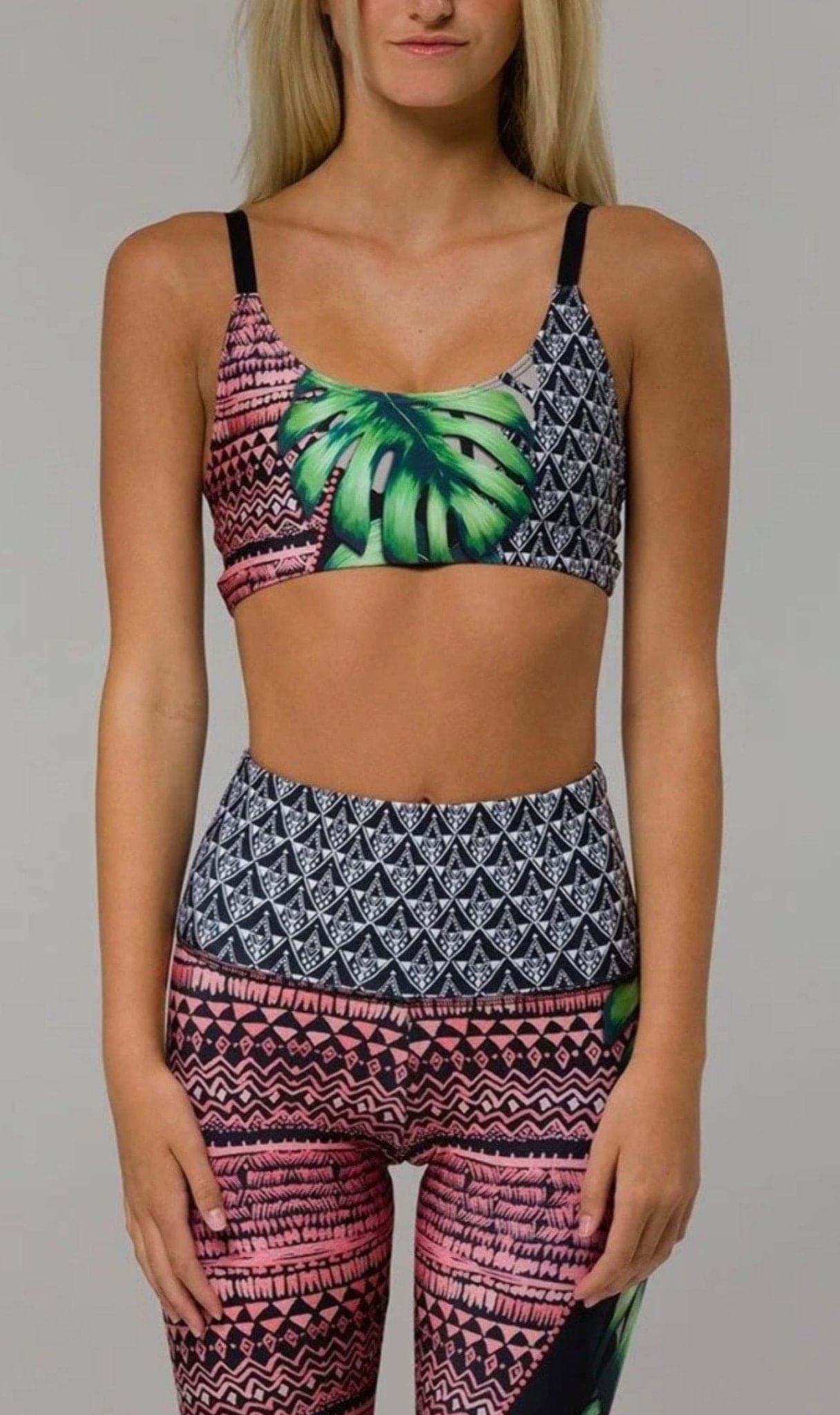 Onzie Cage Back Bra 382 - BKFJNY