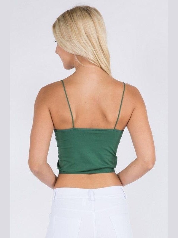 Lady's Seamless Crop Camisole - BKFJNY