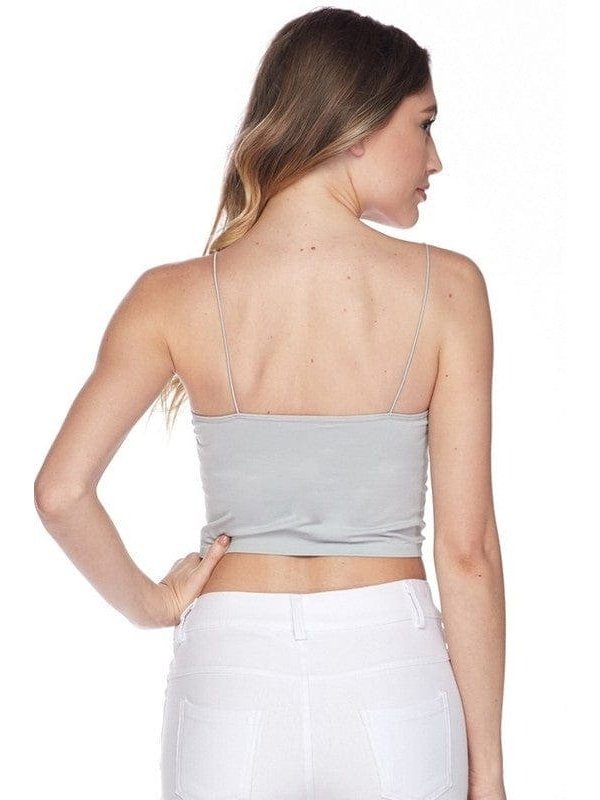 Lady's Seamless Crop Camisole - BKFJNY