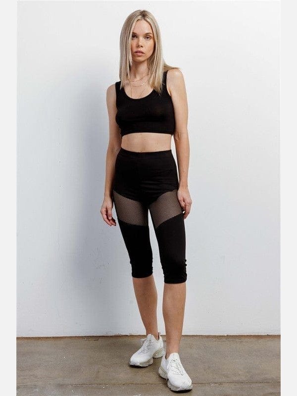 Sports Midi Legging Pants - BKFJNY