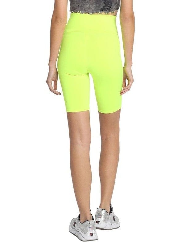 STRETCH BIKER SHORTS - BKFJNY