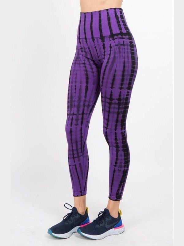 Tie-Dye Drip Women's Seamless Legging - BKFJNY