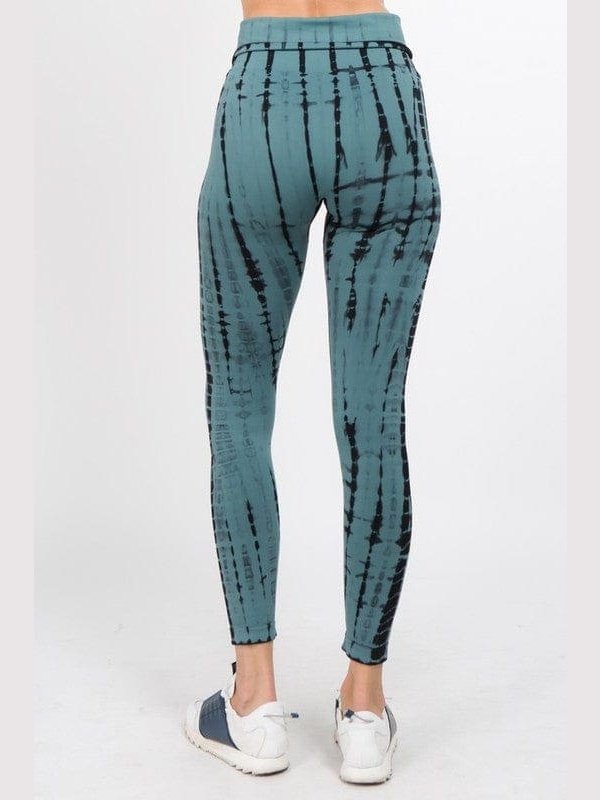 Tie-Dye Drip Women's Seamless Legging - BKFJNY