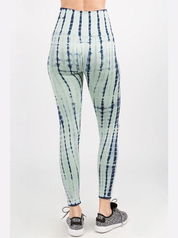 Tie-Dye Drip Women's Seamless Legging - BKFJNY