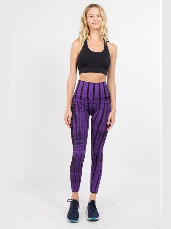 Tie-Dye Drip Women's Seamless Legging - BKFJNY
