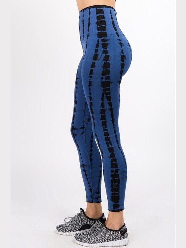 Tie-Dye Drip Women's Seamless Legging - BKFJNY