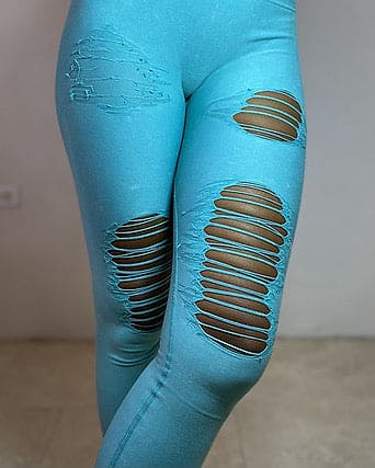 Highwaist Distressed Leggings