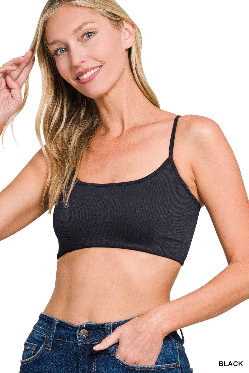 Seamless Ribbed 3-strap & Cross Back Bralettes