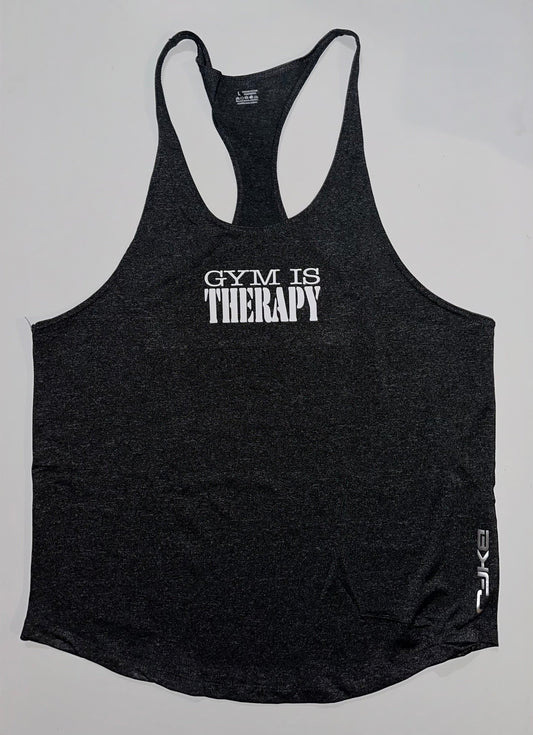 Gym Is Therapy Stringer Tank
