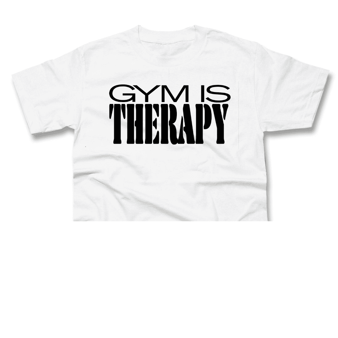 Gym Is Therapy Cropped Top