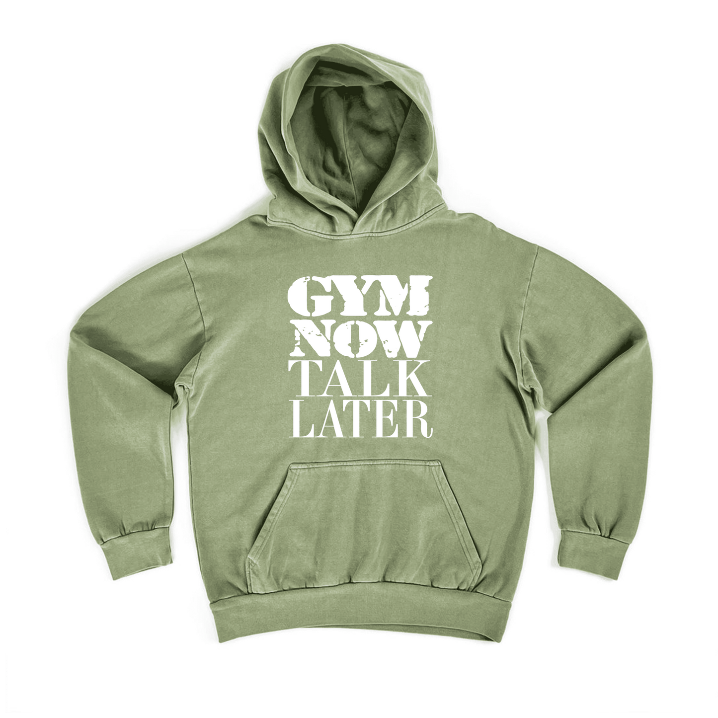 Gym Now Talk Later Hoodie (Unisex)