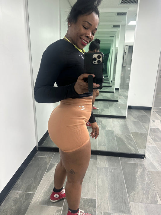 Highwaist Ribbed Shorts