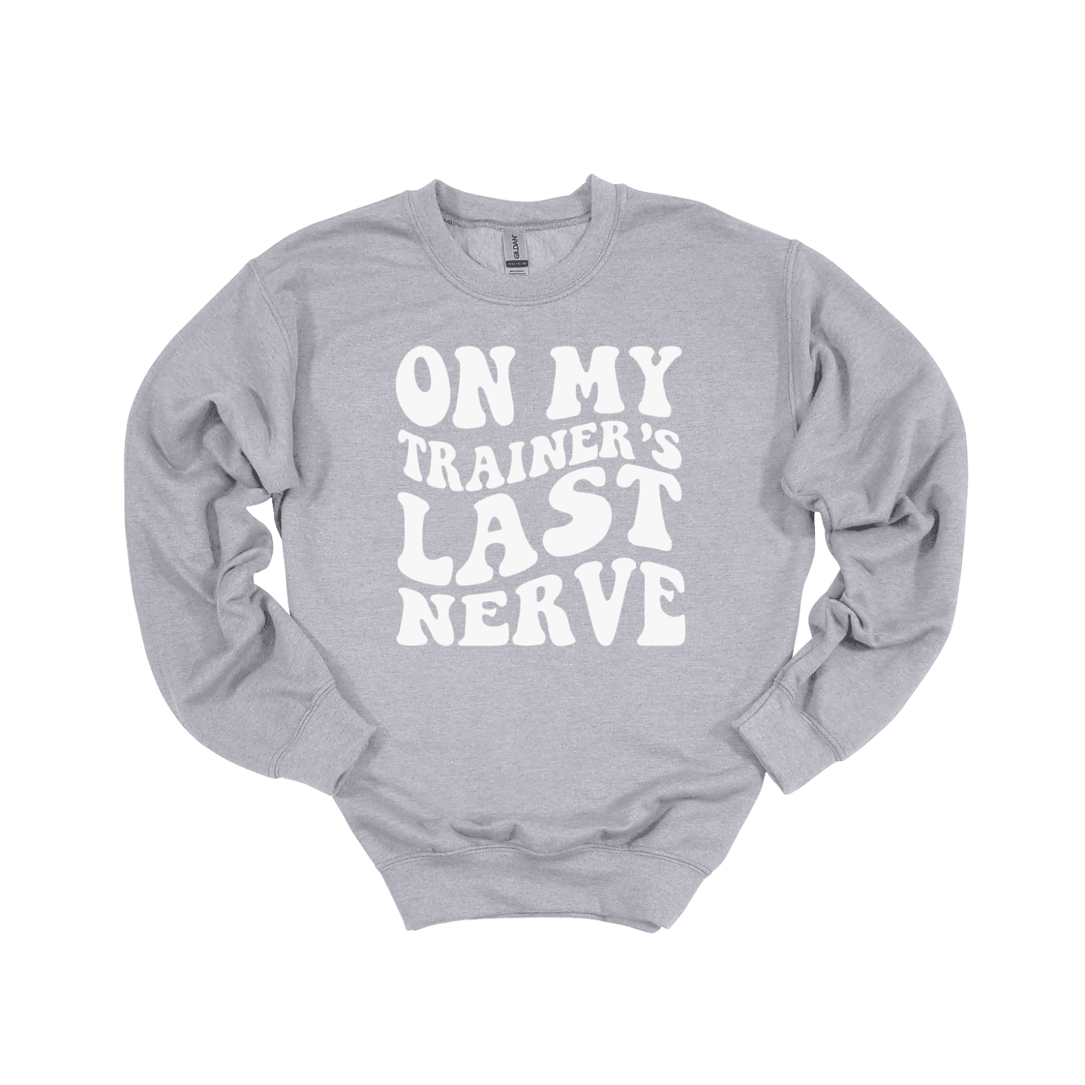 On My Trainer’s Last Nerve Sweatshirt