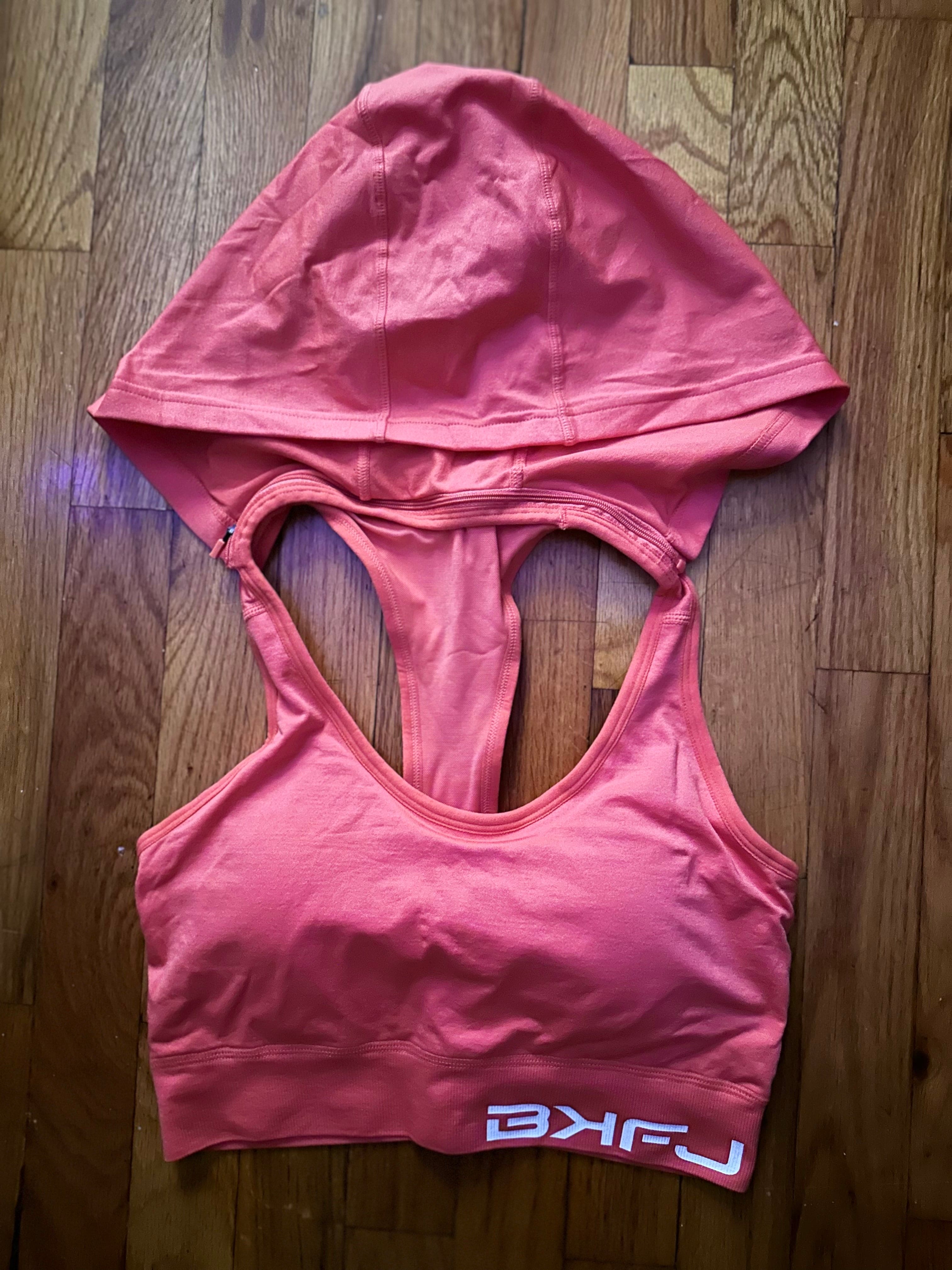 Performance Style Activewear Sports Bra w Hoodie