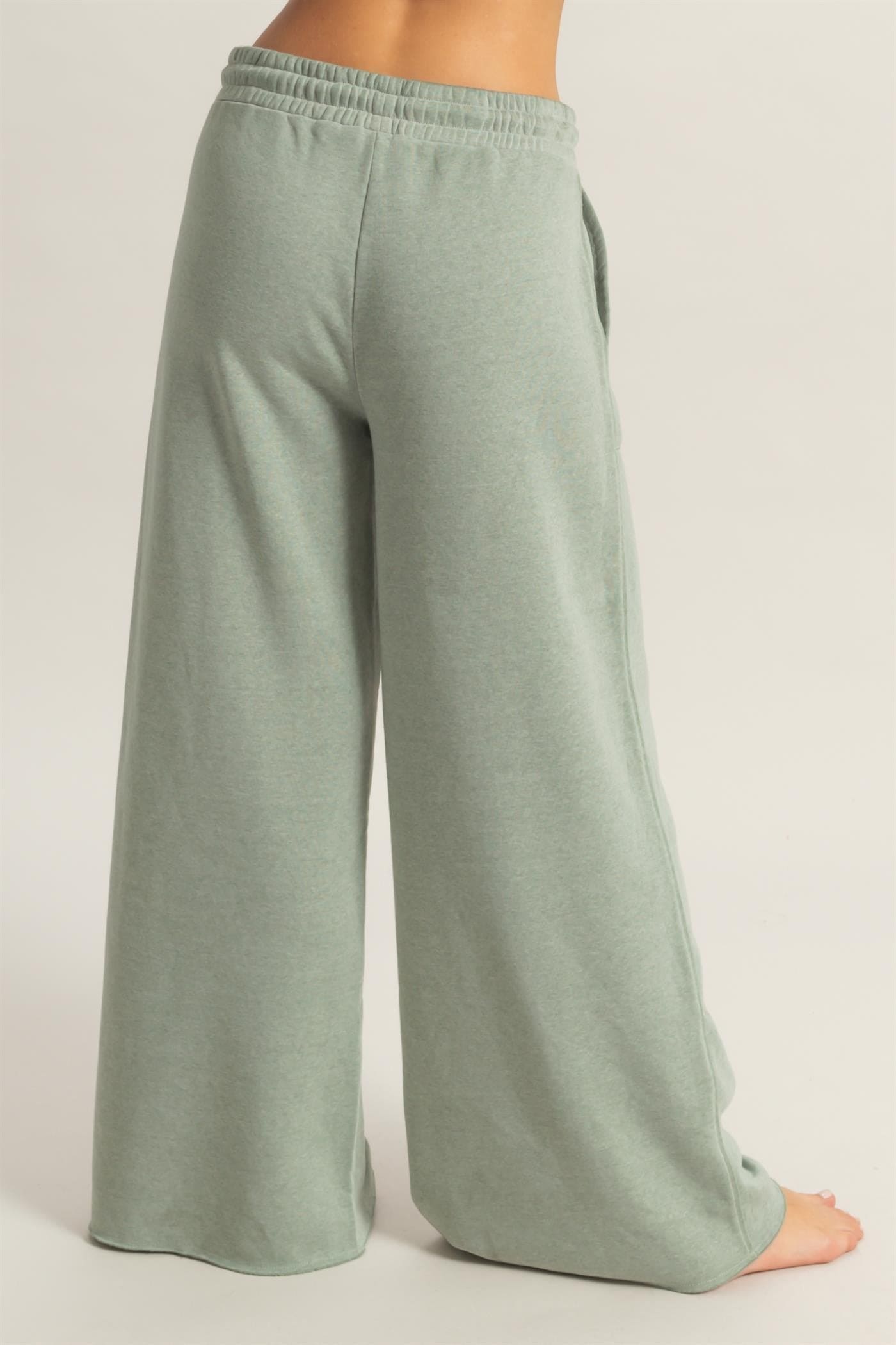 Wide Leg Drawstring Sweatpants