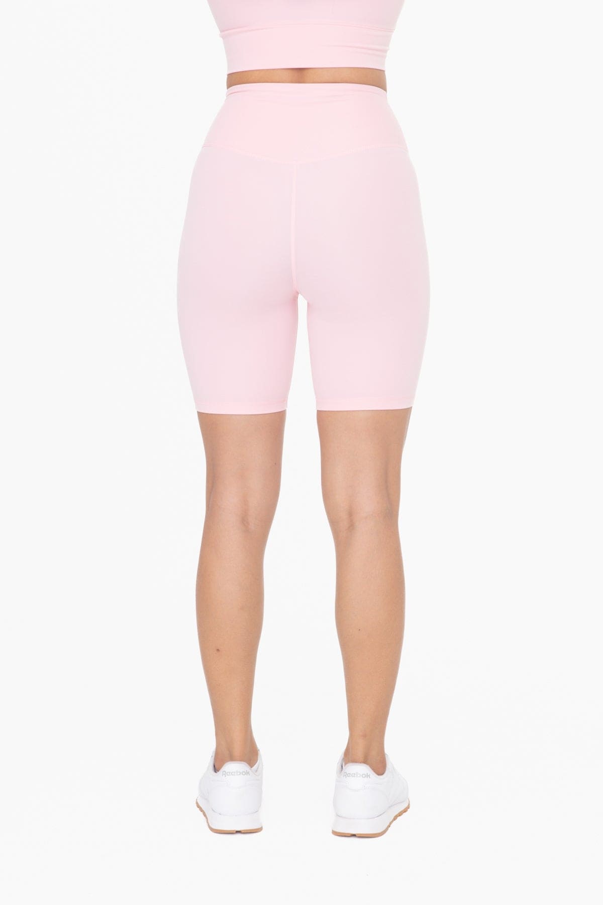 Venice Crossover Waist Biker Shorts