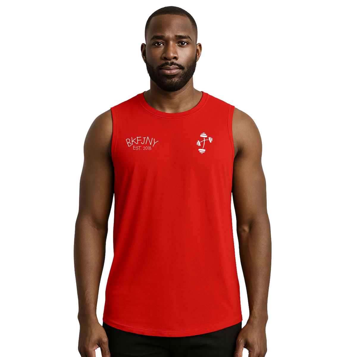 BKFJNY Poly Blend Sleeveless T-Shirt