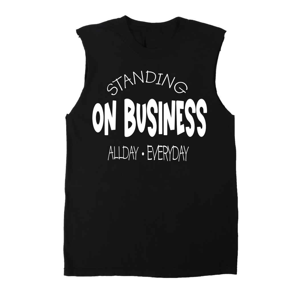 BKFJNY Cotton Blend Sleeveless T-Shirt