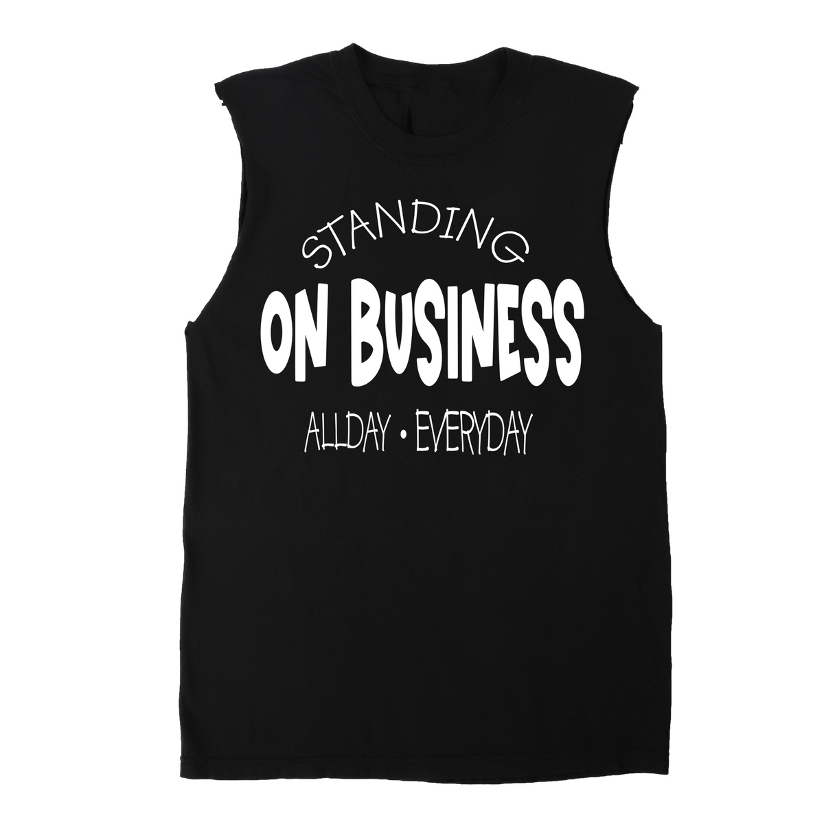 BKFJNY Cotton Blend Sleeveless T-Shirt
