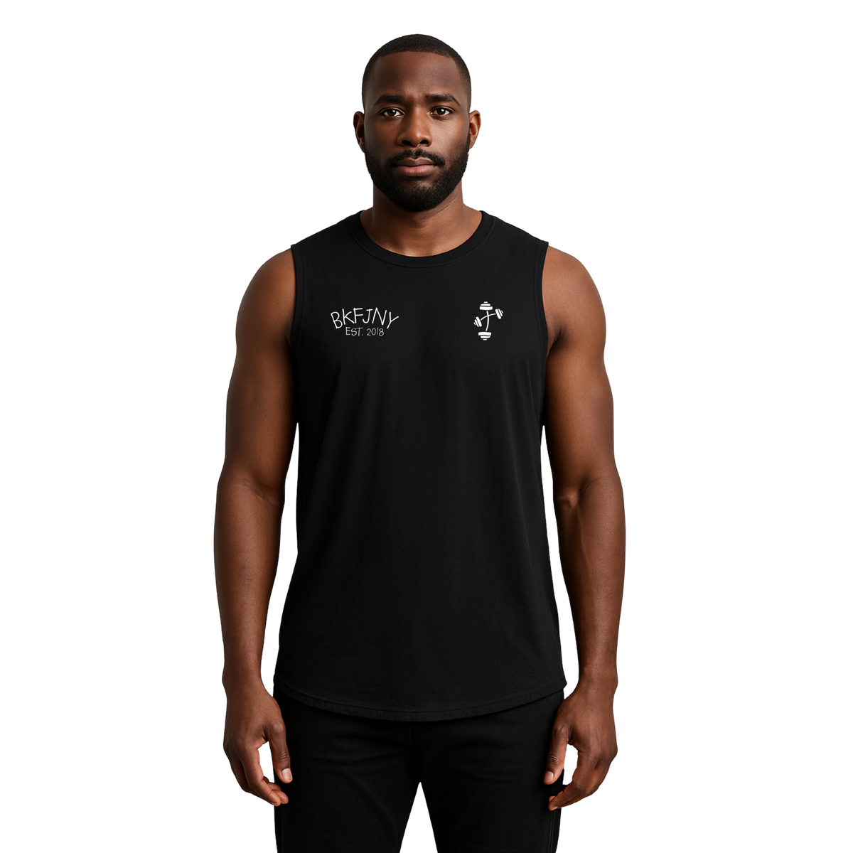 BKFJNY Poly Blend Sleeveless T-Shirt