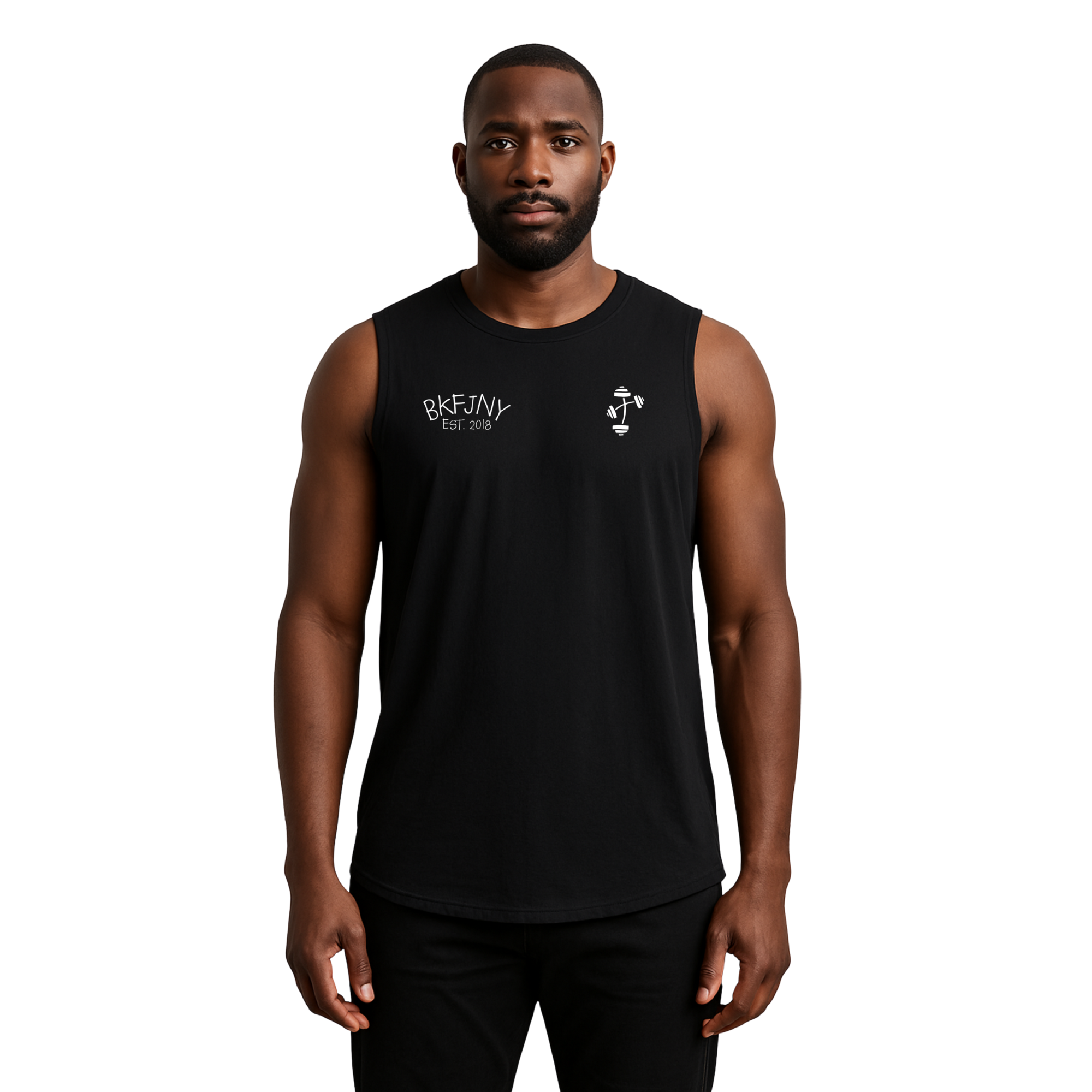 BKFJNY Poly Blend Sleeveless T-Shirt