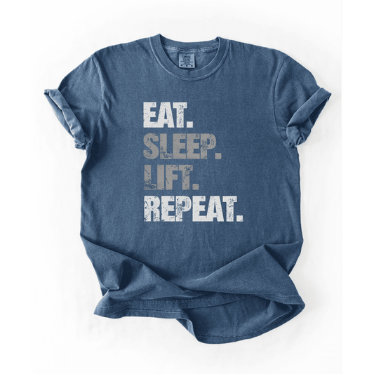 Eat Sleep Lift Repeat T-Shirt