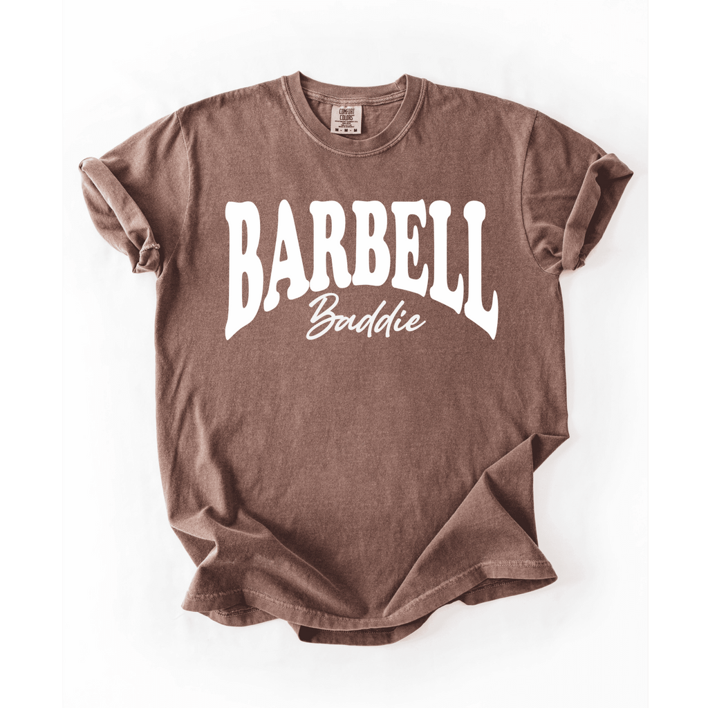 Barbell Baddie T-Shirt - LEGDAY EVERYDAY