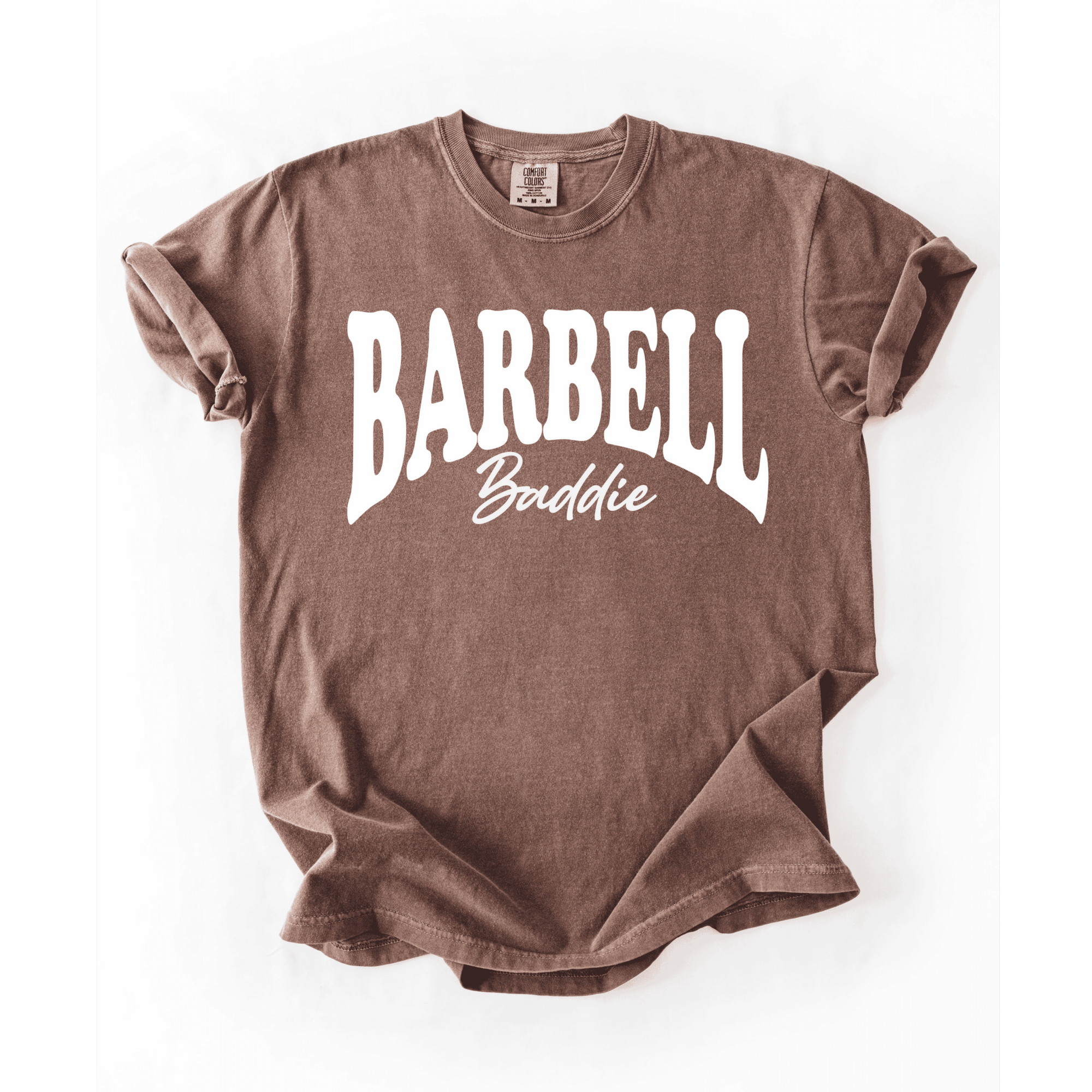 Barbell Baddie T-Shirt - LEGDAY EVERYDAY