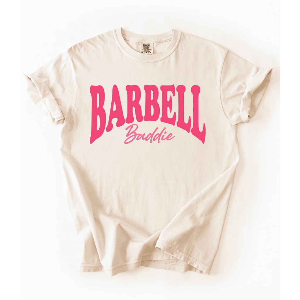 Barbell Baddie T-Shirt - LEGDAY EVERYDAY