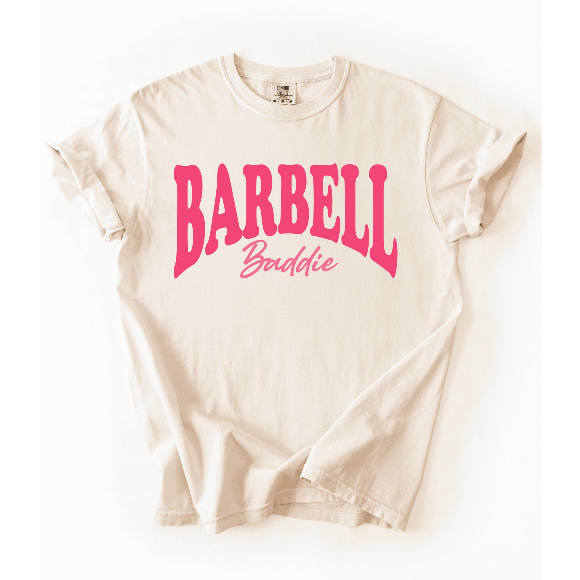 Barbell Baddie T-Shirt - LEGDAY EVERYDAY