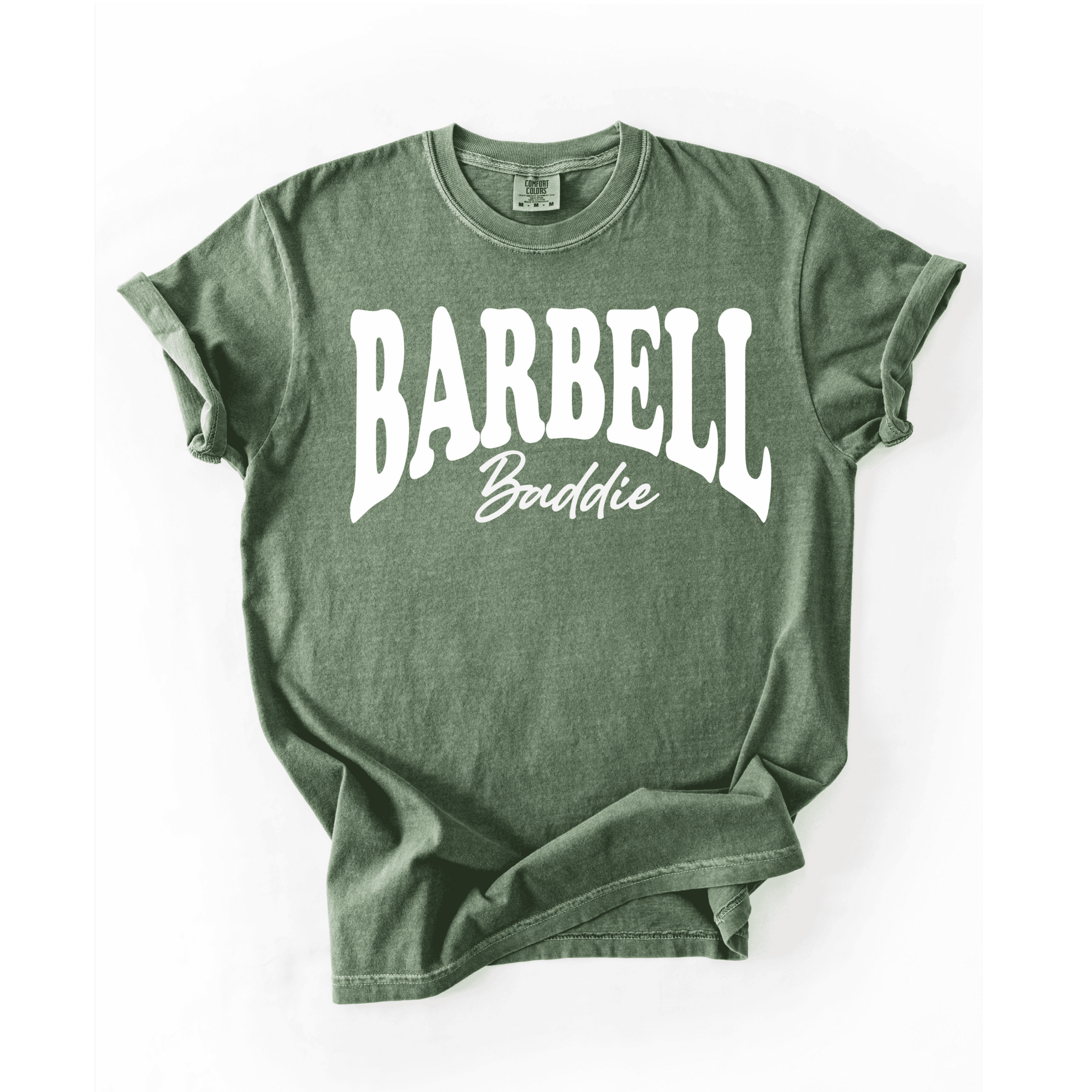 Barbell Baddie T-Shirt - LEGDAY EVERYDAY