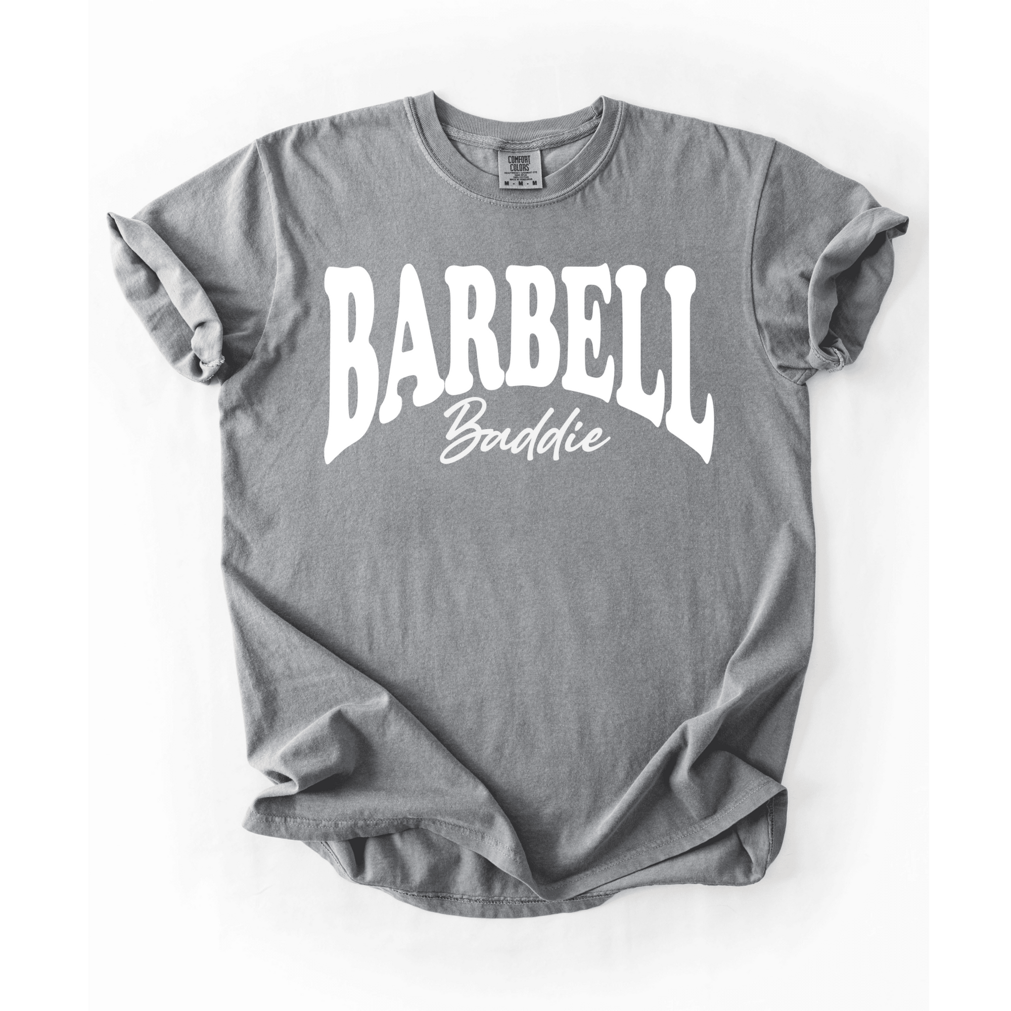 Barbell Baddie T-Shirt - LEGDAY EVERYDAY