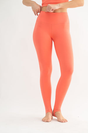 Bronze - Manhattan Stirrup High - Waist Leggings - LEGDAY EVERYDAY