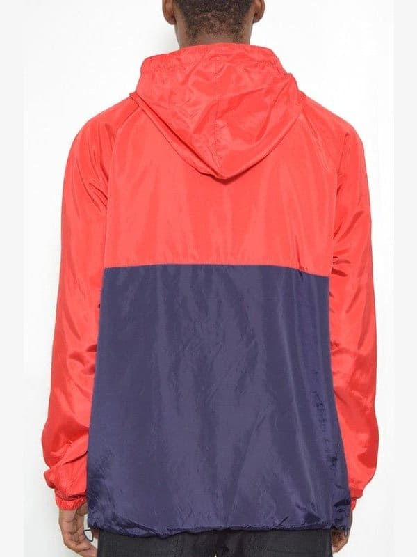 Color Block Anorak Jacket Windbreaker - LEGDAY EVERYDAY