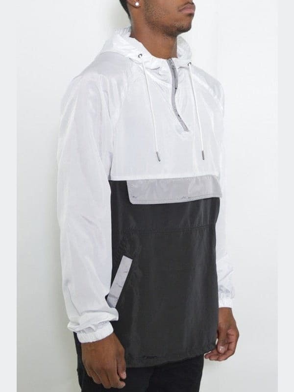Color Block Anorak Jacket Windbreaker - LEGDAY EVERYDAY