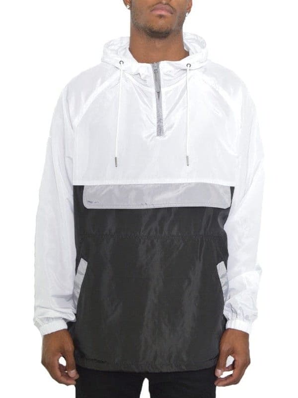 Color Block Anorak Jacket Windbreaker - LEGDAY EVERYDAY