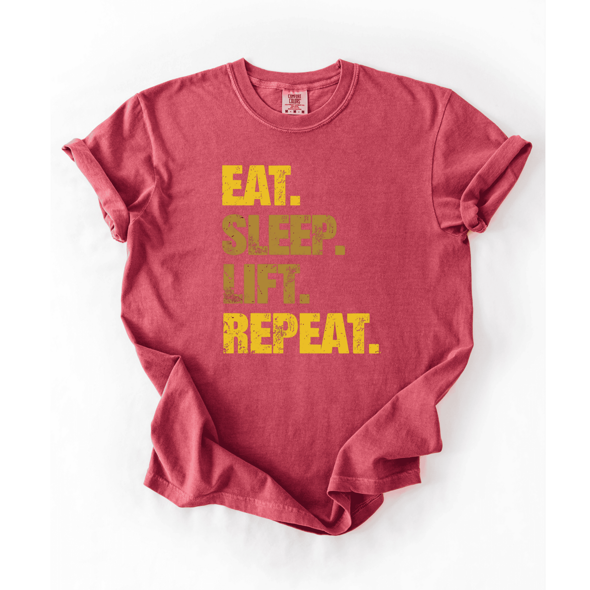 Eat Sleep Lift Repeat T-Shirt - LEGDAY EVERYDAY
