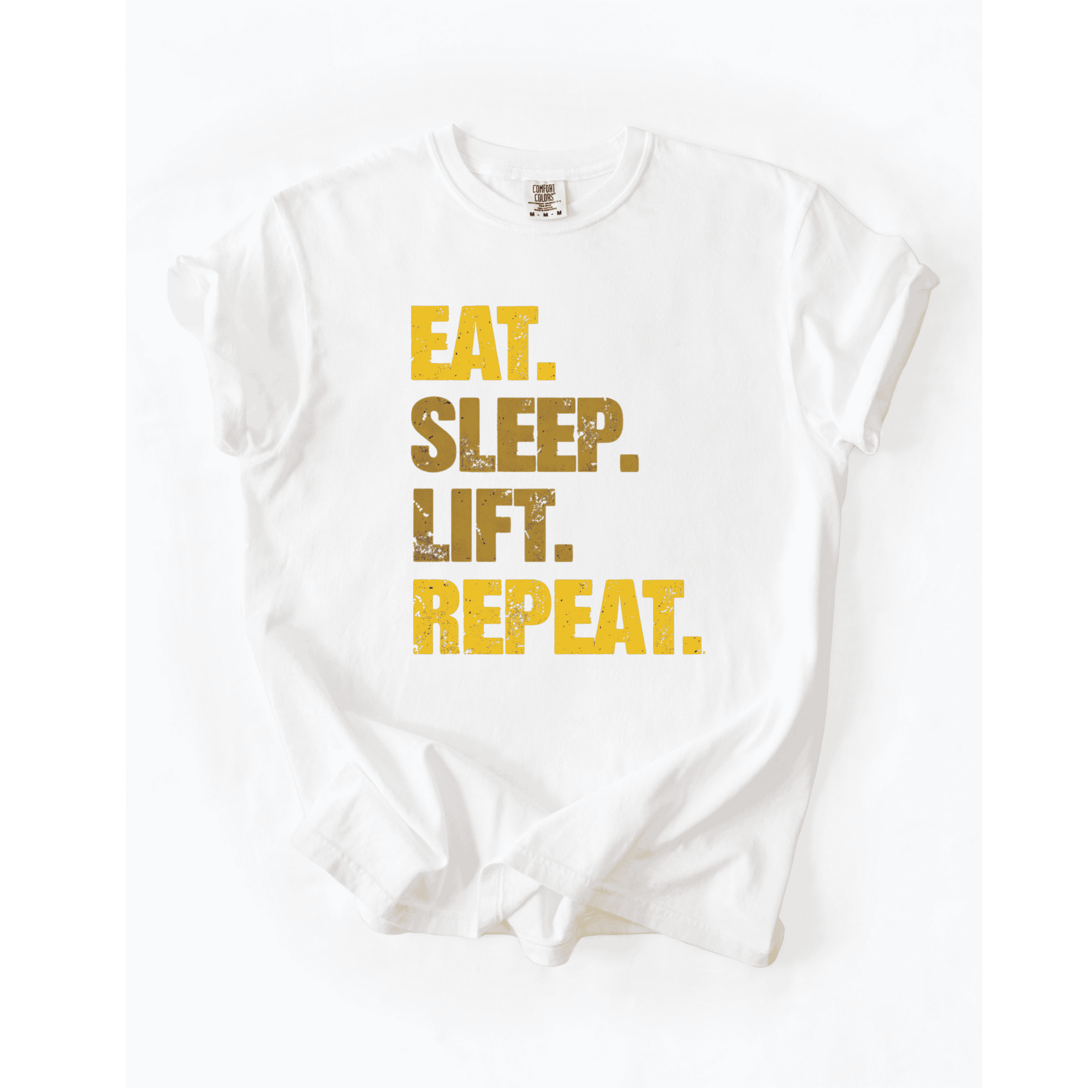 Eat Sleep Lift Repeat T-Shirt - LEGDAY EVERYDAY