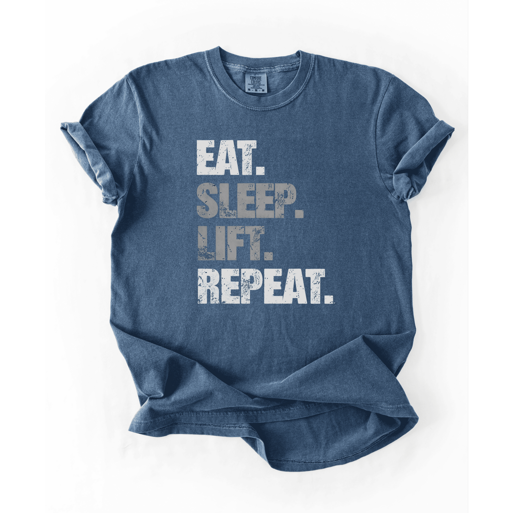 Eat Sleep Lift Repeat T-Shirt - LEGDAY EVERYDAY