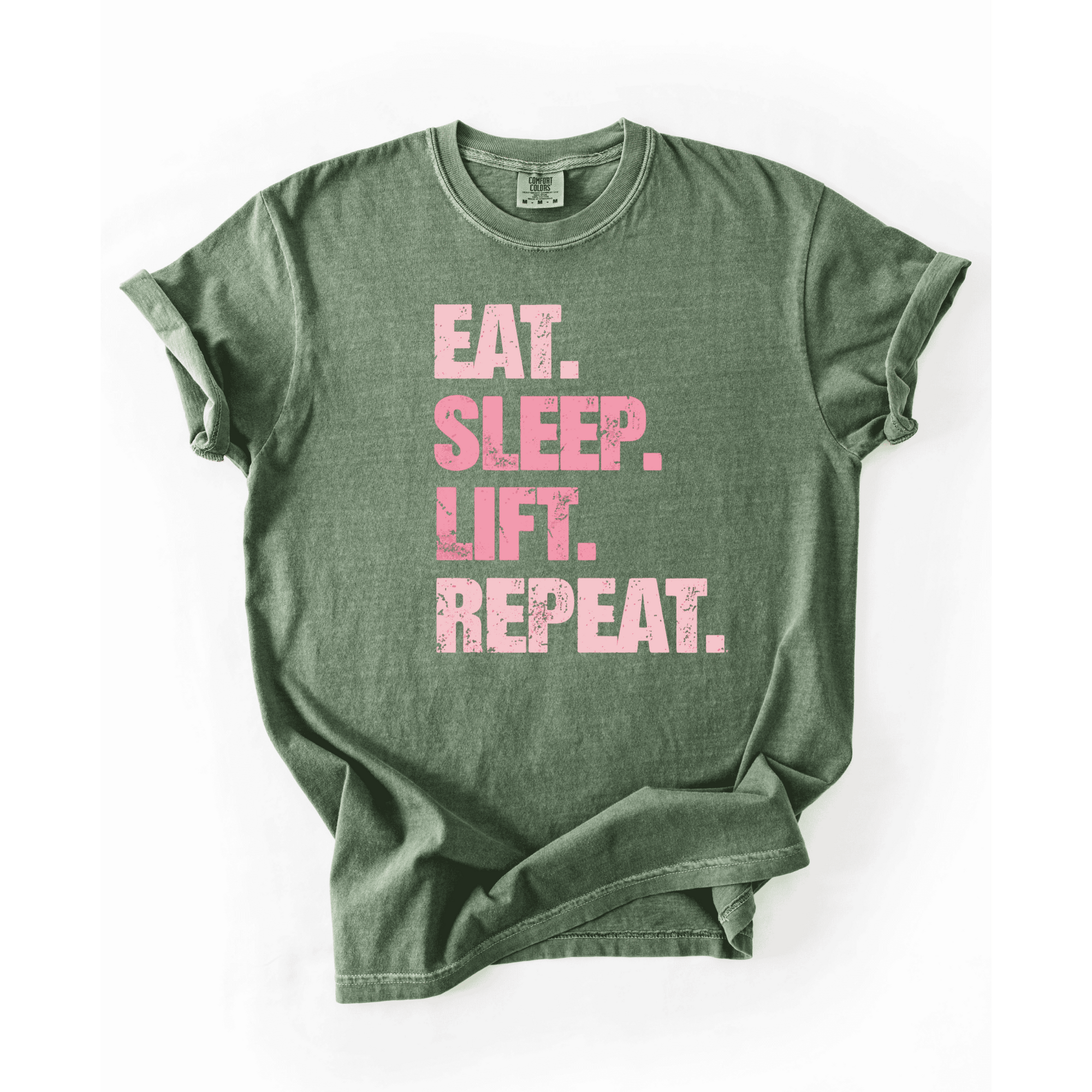 Eat Sleep Lift Repeat T-Shirt - LEGDAY EVERYDAY