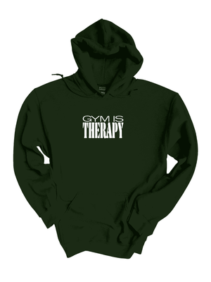 Gym Is Therapy Hoodie (Unisex) - LEGDAY EVERYDAY