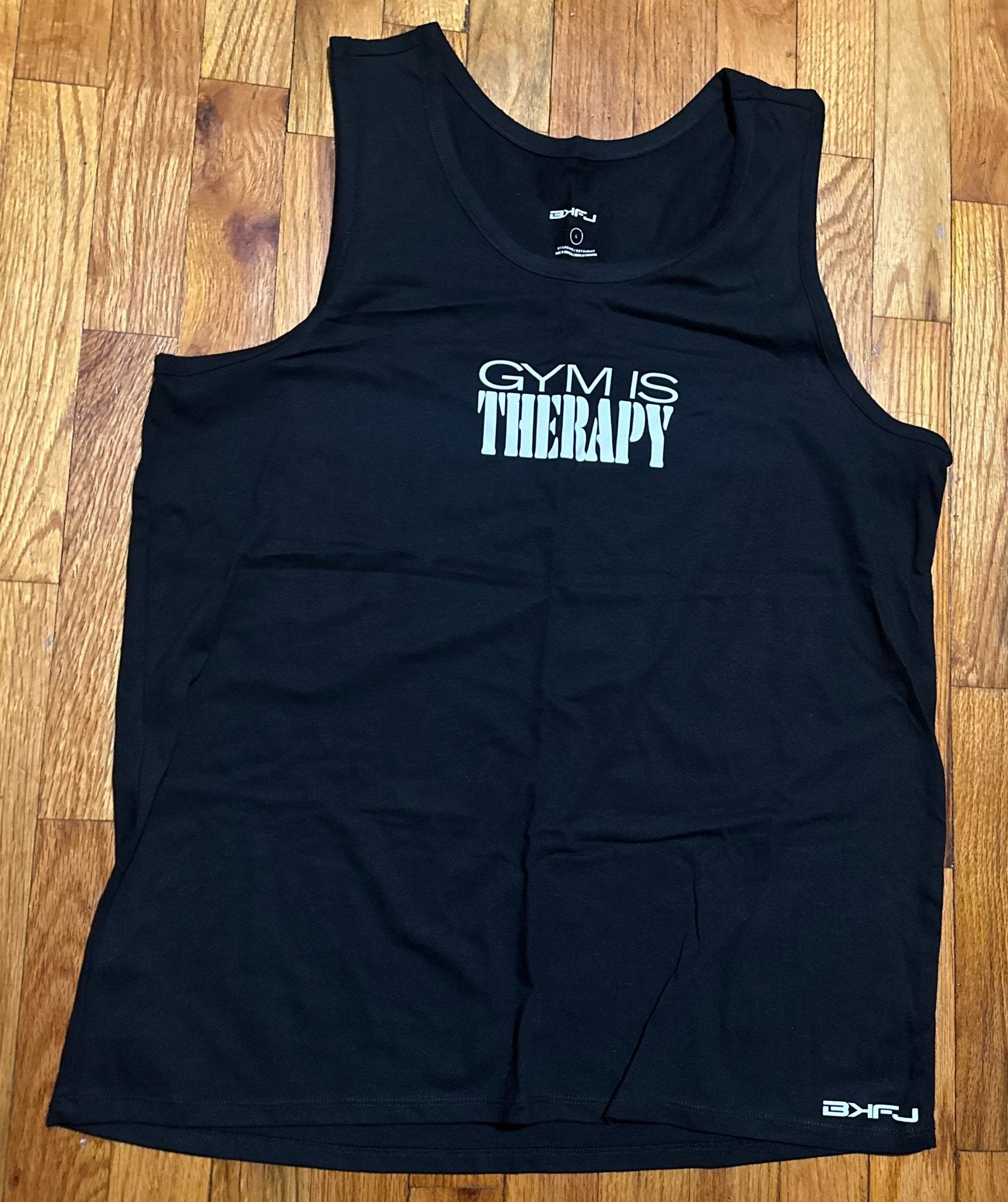 Gym is Therapy Sleeveless Tank - LEGDAY EVERYDAY