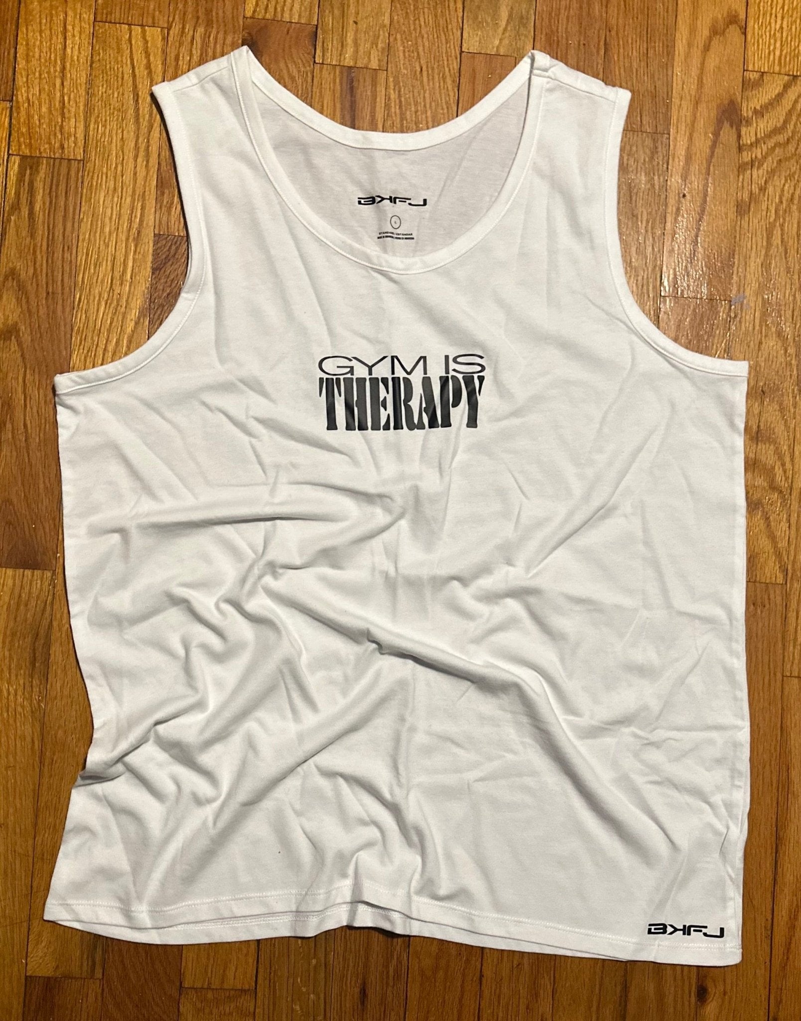 Gym is Therapy Sleeveless Tank - LEGDAY EVERYDAY